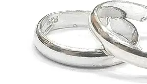 pooja jewellery ORIGNAL PLAIN TOE RING 925