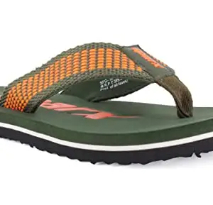 Sparx mens SF0584G Oliveorange Flip-Flop - 7 UK (SF0584GOLOR0007)