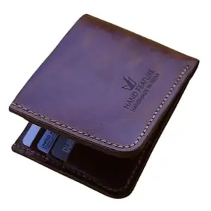 Hand Feature Handmade Leather Wallet