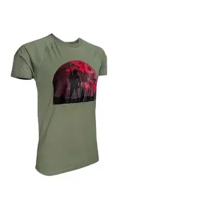 GEARSMITH Men's Casual Cotton T-Shirt | Casual Regular Fit T-Shirt|T-Shirt for Men (in, Alpha, L, Regular, Green)