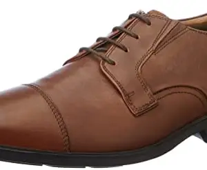 Clarks Clarkslite Cap TAN Leathe UK-10