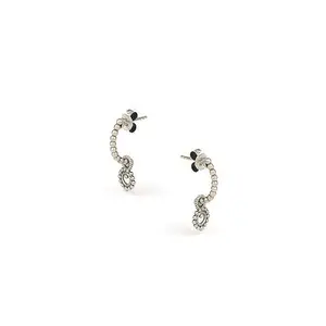 Shaya by CaratLane Excitement Earrings in Oxidised 925 Silver