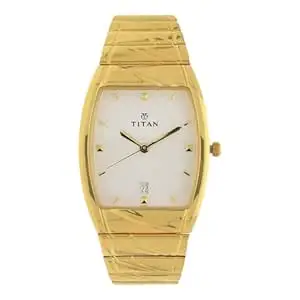 Titan Karishma Analog White Dial Men's Watch -NM9315YM01 / NL9315YM01