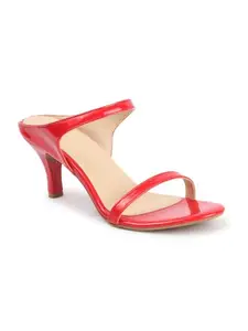 Carlton London women Sandal,Red,UK-4