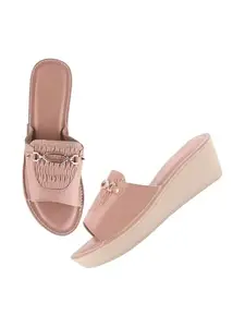TRYME Fabulous Platform Heels Sandals Perfect for Every Occasion, Elegant & Fashionable Wedges For Womens & Girls