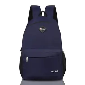 Half Moon Stride Backpacks for Women, Navy Blue | 14 inch Laptop Bag | Stylish and Trendy Casual College Bag for Girls | Water Resistant and Lightweight | Bag for Office and Travelling