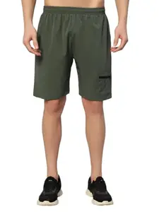 Mens Hiking Cargo Shorts Quick-Dry Outdoor Athletic Short Travel Fishing Golf Tactical Short for Men with Multipocket (in, Numeric, 36, Regular, Men, Green)
