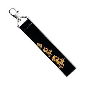 ISEE 360® Bike Lovers Lanyard Bag Tag with Swivel Lobster for Gift Luggage Bags Backpack Laptop Bags Students Workers L X H 5 X 0.8 INCH