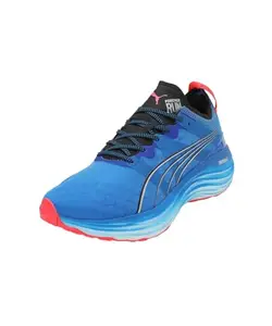 Puma Mens ForeverRun Nitro Ultra Blue-Black-Silver Running Shoe - 10 UK (37775711)