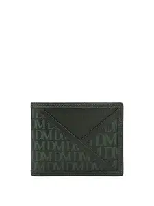 Da Milano Genuine Leather Green Bifold Mens Wallet with Multicard Slot (10426)
