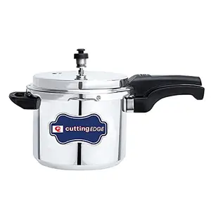 Cutting EDGE 5 Litre Pressure Cooker with Aluminium Lid, Gas & Induction Compatible, Cooker for Rice, Vegetable, Grains, Chicken & Mutton price in India.