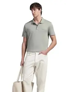 Calvin Klein Jeans Solid Slim fit Cotton Polo t-Shirt