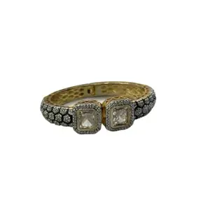 Jaipur Designs Arts semi-precious bracelet for women | hand jewellery for wedding, birthday and special occassions | bracelets under 999 (White)