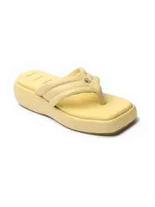 ELLE Women Sandal,Yellow,UK-3