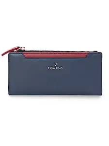 Nautica Ladies Wallets | Stylish Two Fold Wallet with Currency Compartment | Leather Wallet For Girls and Women