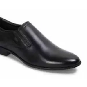 Lee Cooper Men's LC7145E Leather Formal Shoes_Black_40EU