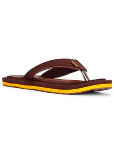 Bata Mens Ortho-aw16 E Brown Slipper