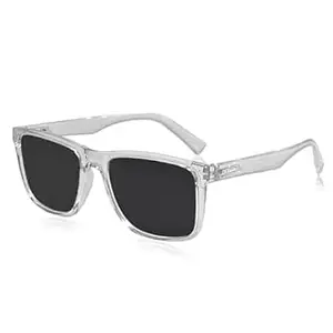 Dervin UV Protected Polarized Square Sunglasses for Men and Women
