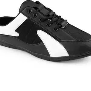 WOAKERS Black Casual Mules for Men Casuals for Men (SKINT016)