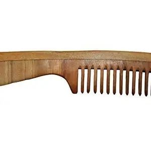 100% Herbal Neem Wood Combs Combo for Damage Hair Model No.5