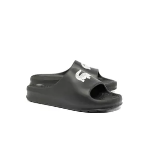 Lacoste Men's NRM010 Black/White_312 Slipper-7 Kids UK (48CMA0010)
