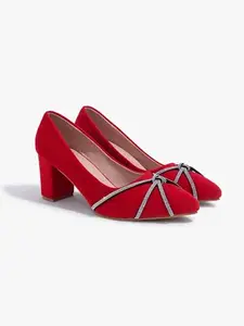 Carlton London Women Shoes,Red,UK-3