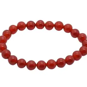 Cuonna Gems Gallery माणिक स्टोन ब्रासलेट Most Desirable Yakoot Stone Hand Knotted Stretchy Beaded Manik Ratan Manikya Bracelet Original Certified रूबी ब्रेसलेट Natural Ruby Stone Bracelets for Women