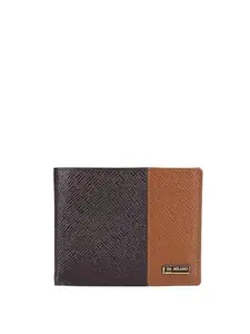 Da Milano Genuine Leather Brown Mens Wallet (MW-0764C)