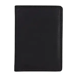 Leatherman Fashion LMN Genuine Leather Men's Black Wallet ( 11 Card Slot )