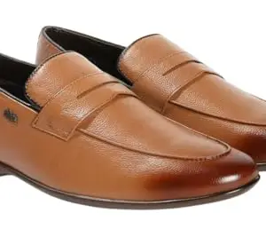 Lee Cooper Men's LC8297E Leather Formal Shoes_LC8297E_Tan_44