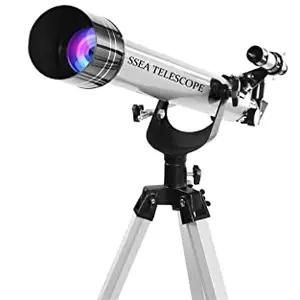 SSEA TELESCOPE SSEA TELESCOPE Multiple Magnification Options,36x, 56x, 175x Power with 3 Multi Power Eye psc Model 60700 Zoom Refractor Telescope