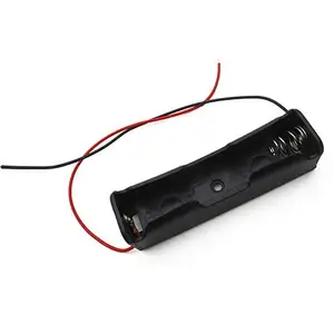 Generic 18650 X 1 Single Battery Cell Holder/Case with Wire