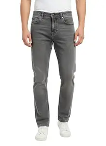 ROTUS BLUE ROTUS Men's Regular Fit Mid Rise Jeans