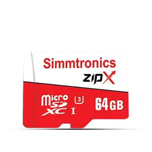Simmtronics Simmtronics ZipX 64 GB Micro SD Card