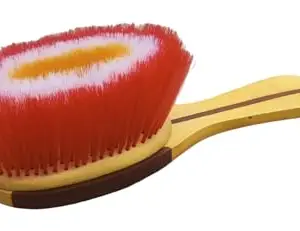 Antiter Long Hair Wooden Handle Nylon Bristle Brush for Cleaning Hair and Bedsheet,cloths and many more