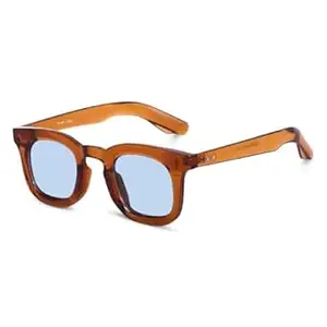 Peter Jones Unisex Square Sunglasses | Full Rim | UV Protection | Lightweight & Durable | Stylish Travel Shades – Model S3819