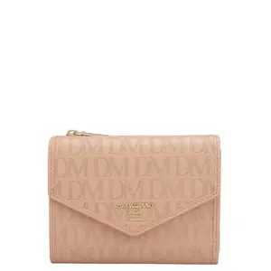 Da Milano Leather Mini Women Wallet - Pink (10237C)