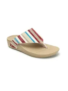 Carlton London Women Sandal,Beige,UK-3