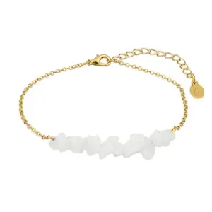 Accessorize London Women'S GoldRaw Stone Anklet