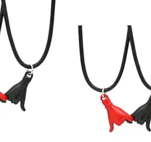 Combo Pinky Promise Couple Locket designed to reflect the beautiful promise between two hearts, this matching locket set is perfect for couples