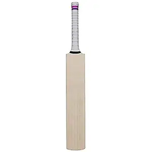 Cricket Bat Full Size Colour Beige with Dark Grains by FMT