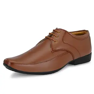 Centrino Tan Laceup Formal for Mens 20213-3