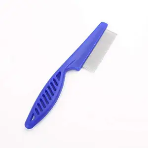 AlexVyan 1 Pcs Plastic Stainless Steel Lice Treatment Comb For Head Lice/Lice Egg Removal Comb (Multicolor)