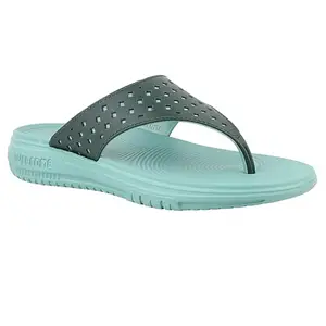 WELCOME PURE-412 Women's Slippers/FlipFlops Lightweight Super Flexible Arch Support Durable Anti Skid & Stylish Dailywear Slippers/FlipFlops for Women W-PURE-412-OLIVE-MINT_6