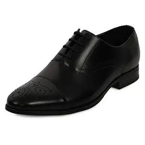 Red Tape Men's Black Oxfords Shoes-6