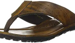 Liberty Coolers Men's A17-06 Brown Hawaii Thong Sandals-8(5131223260)