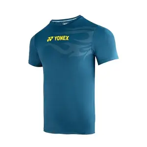 YONEX Round Neck T-Shirts RJ-S092-2333-PLAY3-S|Majolica BLUEJ150