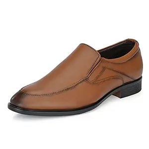 Centrino Men's Tan Formal Shoe-11 UK (8689-3)