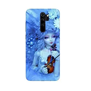 Coolet - Barbie Doll Playing Guitar $ Printed Mobile Back Case for Redmi Note 8 Pro Stylish Cover for Your Mobile Phone