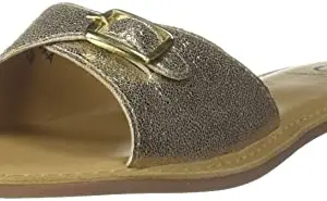 Carlton London Women's Cll-7339-a Slingback Flat Sandal, GOLD, 3 UK